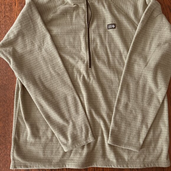 Mountain Hardwear 1/2 Zip Pull-Over Tech Fleece - Picture 1 of 4
